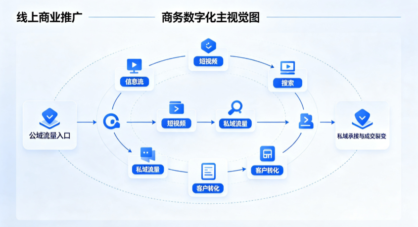 沐川县线上商业推广怎么做？全域流量闭环搭建与低成本转化实战指南