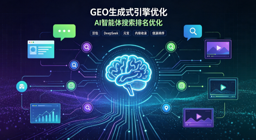 沐川县GEO 浪潮来袭：生成式引擎优化崛起，创作者争抢豆包、DeepSeek、元宝智能体流量入口